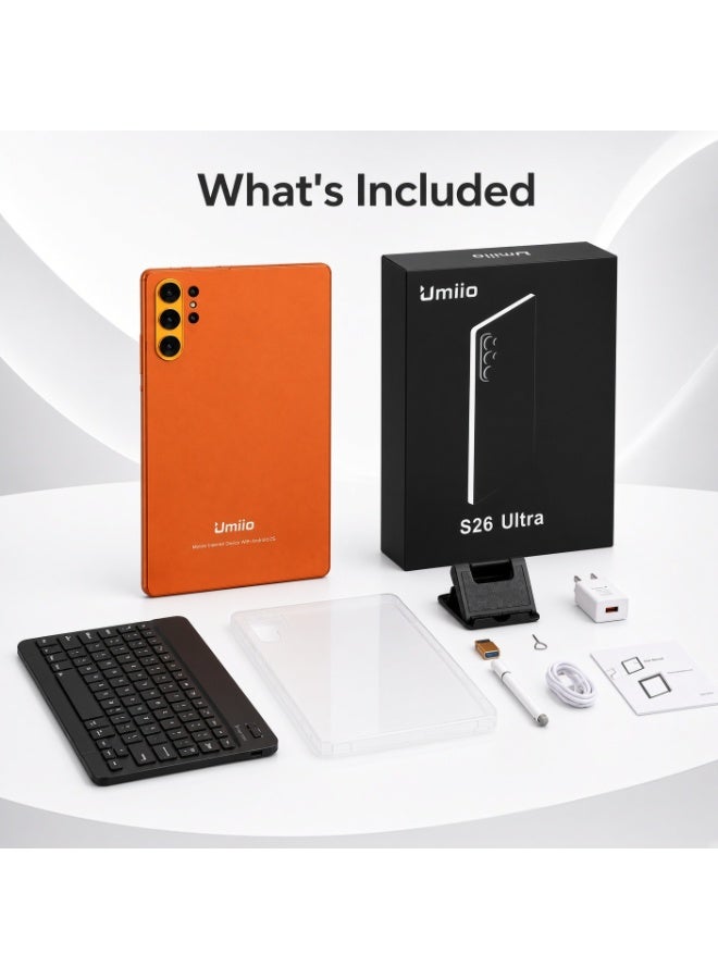 Umiio S26 Ultra 10.1 Inch Android 15 Tablet, 16GB RAM, 1TB ROM, 8000mAh Battery, Dual Camera, Large HD Display, WiFi Tablet for Work, Study, Streaming & Entertainment - Image 2