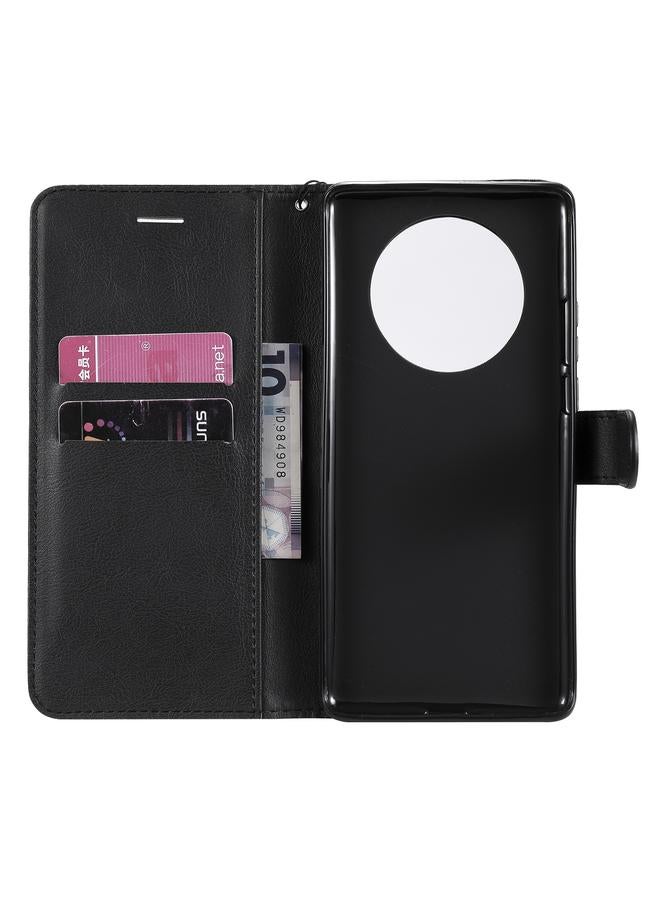 S-TOP Case For Huawei Mate 40 Pro Solid Color Horizontal Flip Protective Leather Case with Holder & Card Slots & Wallet & Photo Frame & Lanyard - Image 4