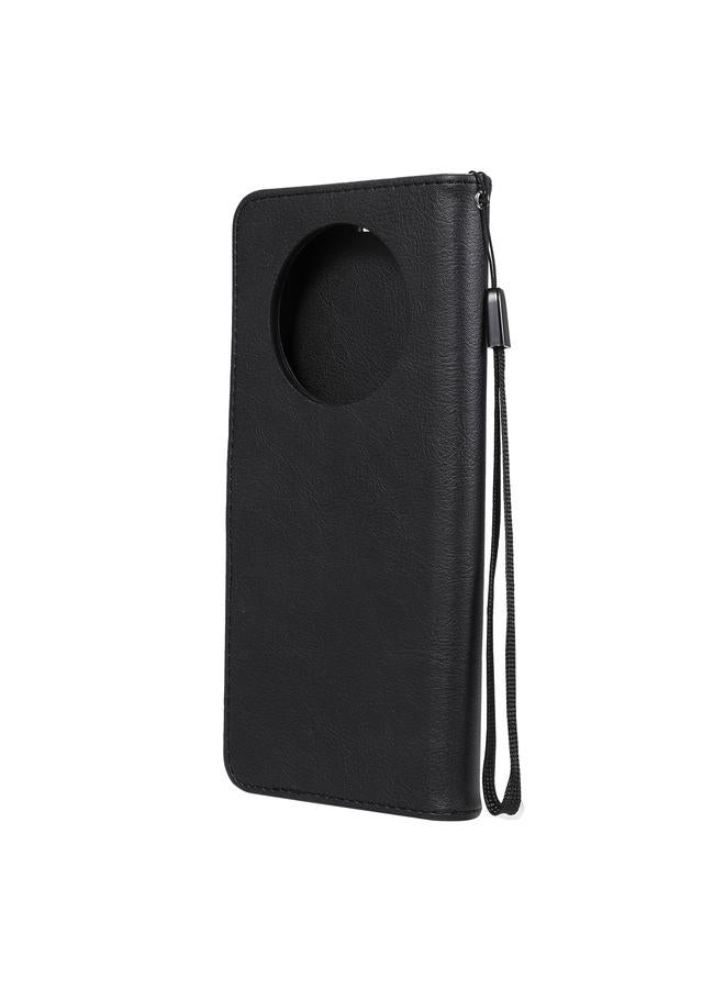 S-TOP Case For Huawei Mate 40 Pro Solid Color Horizontal Flip Protective Leather Case with Holder & Card Slots & Wallet & Photo Frame & Lanyard - Image 3