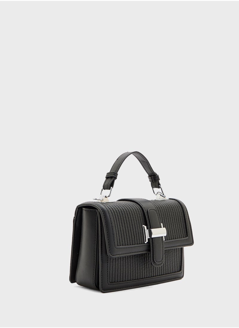 ELLA Crossbody Flap Satchel  - Image 3