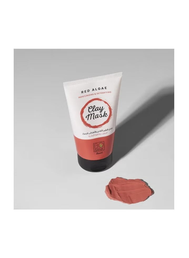 بوبانا Red algae clay mask - Image 2