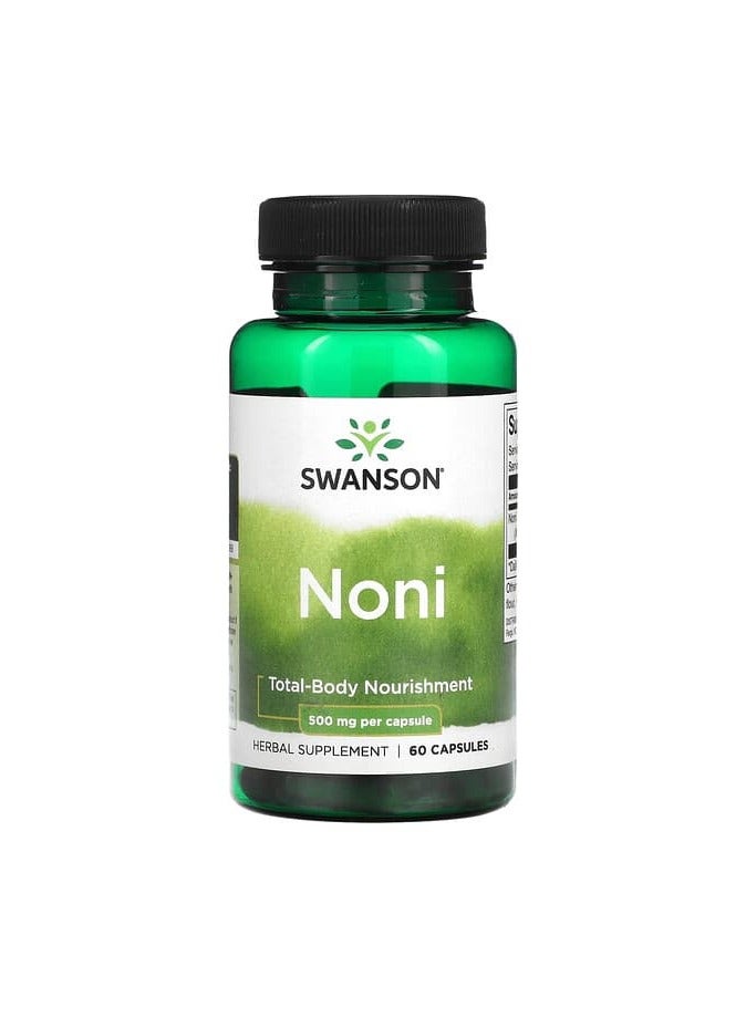 SWANSON نوني، 500 ملغ، 60 كبسولة