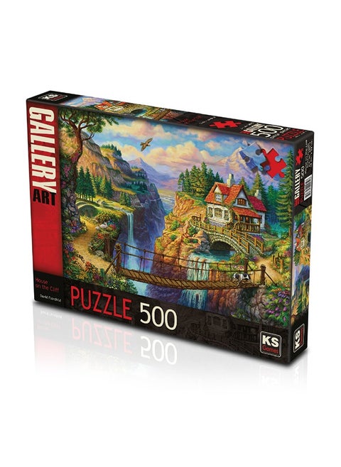 KS Games - House On The Cliff 500 Pieces - 20012