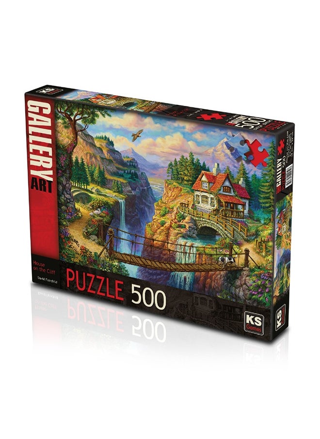 CubicFun - KS Games - House On The Cliff 500 Pieces - 20012 - Image 1