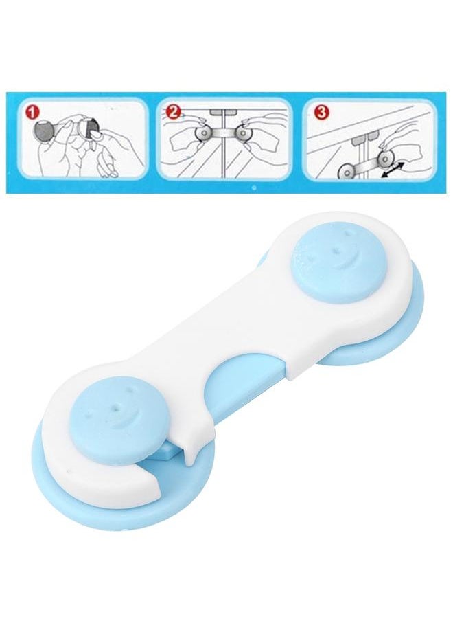 Thoraya 10pcs Cabinet Locks Child Safety Strap Locks for Drawers Dishwasher Cupboard OvenShort Lock  - Image 4