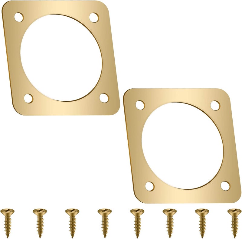 Ripeng Metal Bird House Guard with Copper Portal for Eastern Bluebird Houses 1 1/2 Inch Opening (2 Pieces) - Image 1