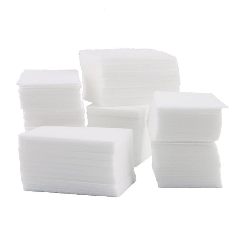 Nail Cotton Pads 1000 Pcs Lint Free Gel Nail Polish Removers Cotton Pads Eyelash Extension Glue Cleaning Wipes - Image 1