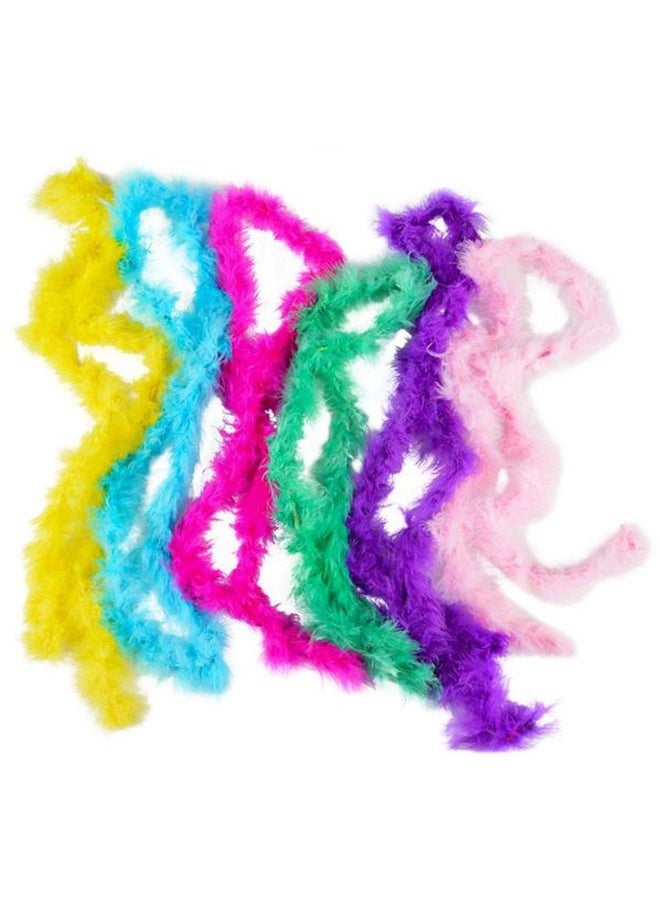 Rhode Island Novelty - 44 Inch Mini Marabou Boa Assortment One Dozen Per Order - Image 1