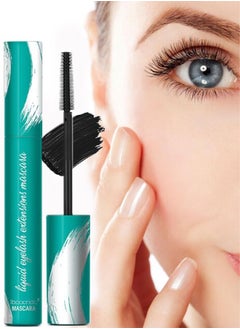 ibcccndc Mascara Liquid Lash Extension Black Mascara for Natural Lengthening and Thickening Effect Waterproof and Smudge Proof Mascara No Flaking No Clumping Lasting All Day Liquid Mascara 01  - Image 1