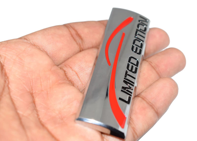 Incognito Limited Edition Badge Sticker for All Cars, Metal (Silver) - Image 3
