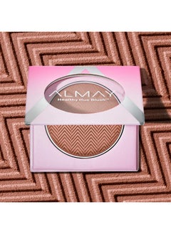 Almay Almay Blush, Face Makeup, High Pigment Powder, Healthy Hue, Hypoallergenic, 100 Nearly Nude, 0.32 Oz  - Image 2