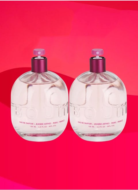 2 Pieces Boum Perfume 100ml EDP