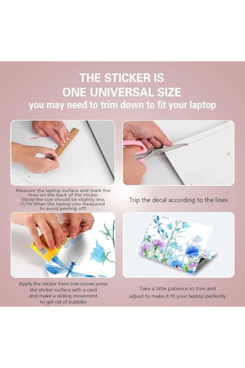 BPA® Laptop Notebook Skin Sticker Cover Decal Fits 12 13 13.3 14 15 15.4 15.6 inch Laptop Protector Notebook PC - Image 4