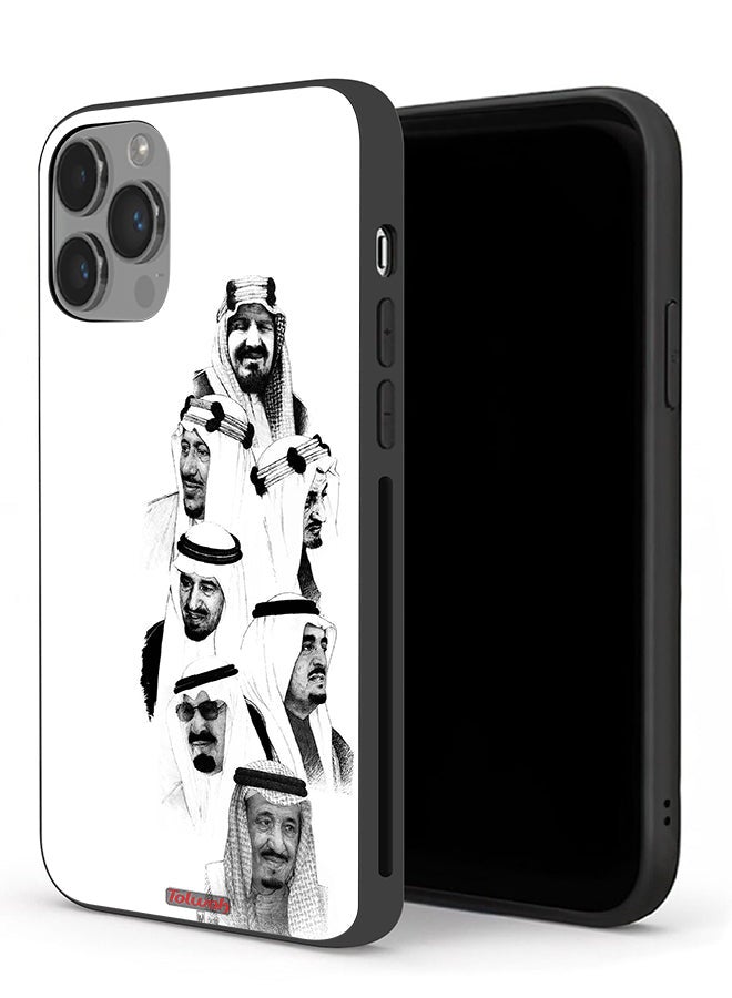 Tolwak Apple iPhone 14 Pro Max Protective Case Saudi Kings Art B_W - Image 1