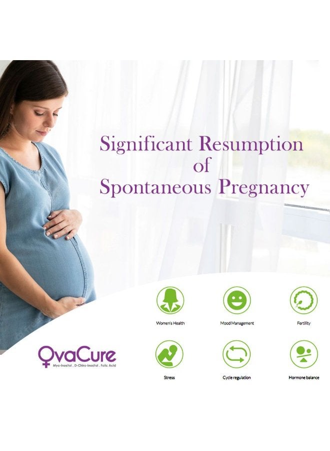 Ovacure Ovary Support Supplement With Folic Acid 60 Tablets - Image 4