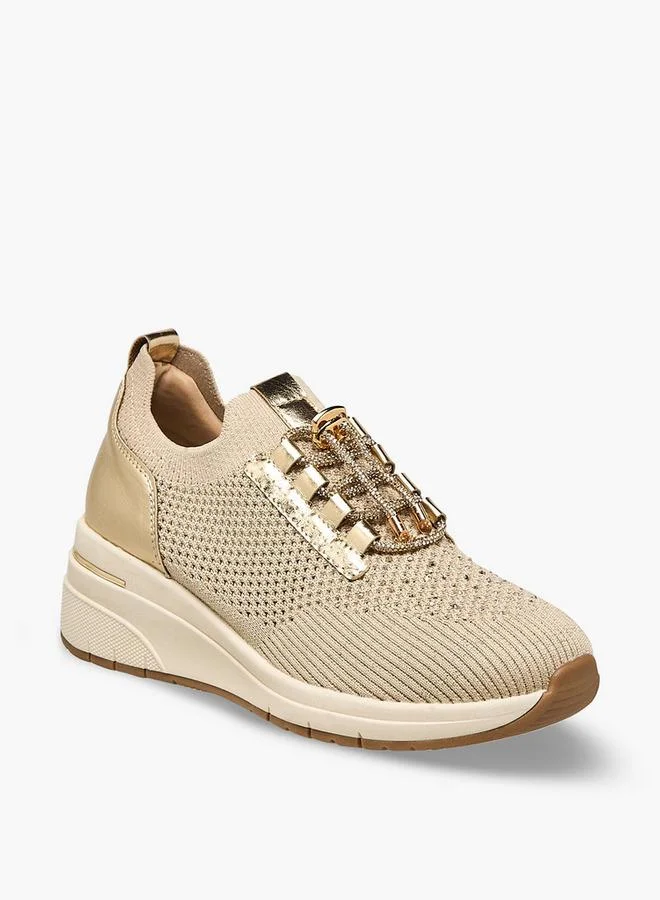 Le Confort Women Embellished Slip-On Sneakers