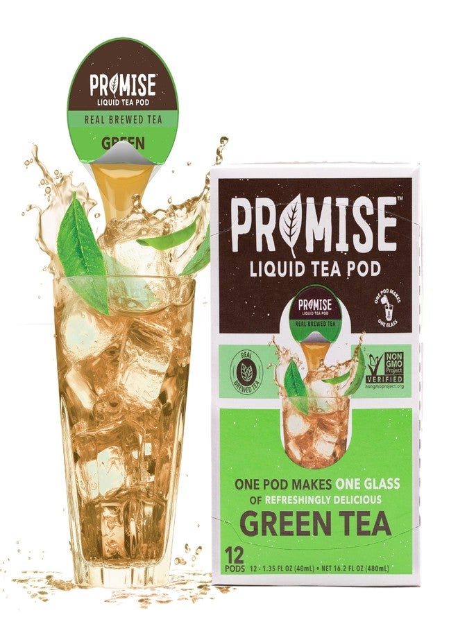 Java House Promise Tea by Java House - Cold-Brewed Tea Concentrate Pods - Ethically Sourced - Green Tea - Pack of 12 - Image 1
