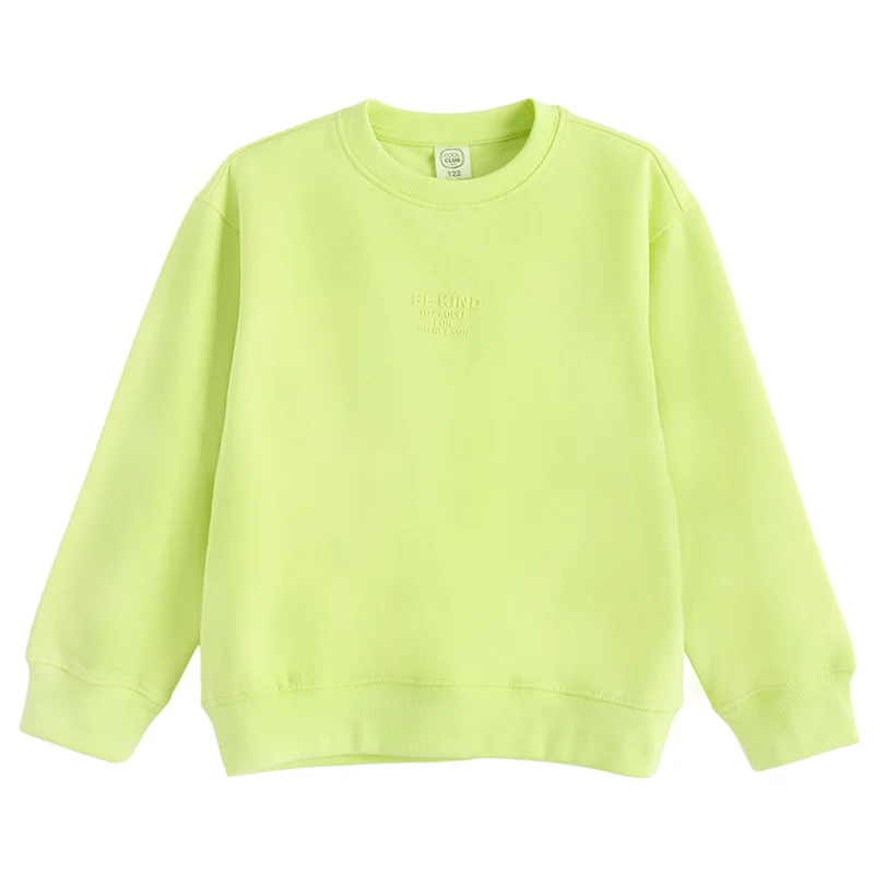 Cool Club by SMYK CCB3210118 GREEN COTTON SWEATSHIRT