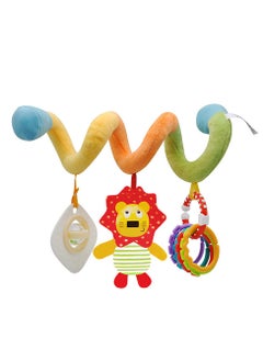 mriya Crib Hanging Toys Cartoon Plush Lion Pattern Puzzle Toys  - Image 1