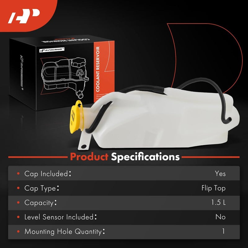 A-Premium Coolant Reservoir for Jeep Wrangler 2012-2018 - Image 2