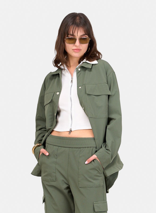 Clue Waterproof Oversized Lounge Shirt - Image 1