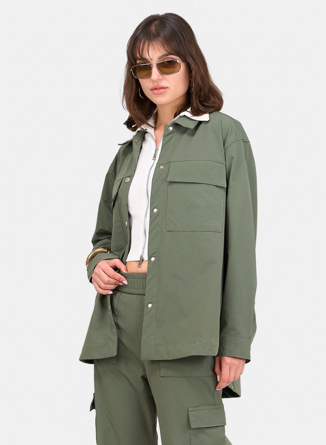 Clue Waterproof Oversized Lounge Shirt - Image 2