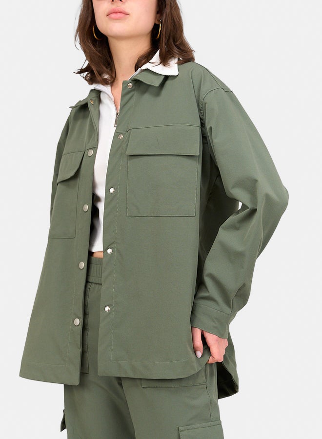 Clue Waterproof Oversized Lounge Shirt - Image 4