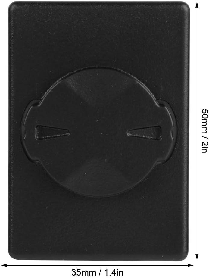 Mobile Phone Buckle Code Table Rack for Easy Navigation, Resistant and Lasting, Ideal for Cycling and Trip, Fits 500, 200, for Outdoor, Black Activities - Image 5