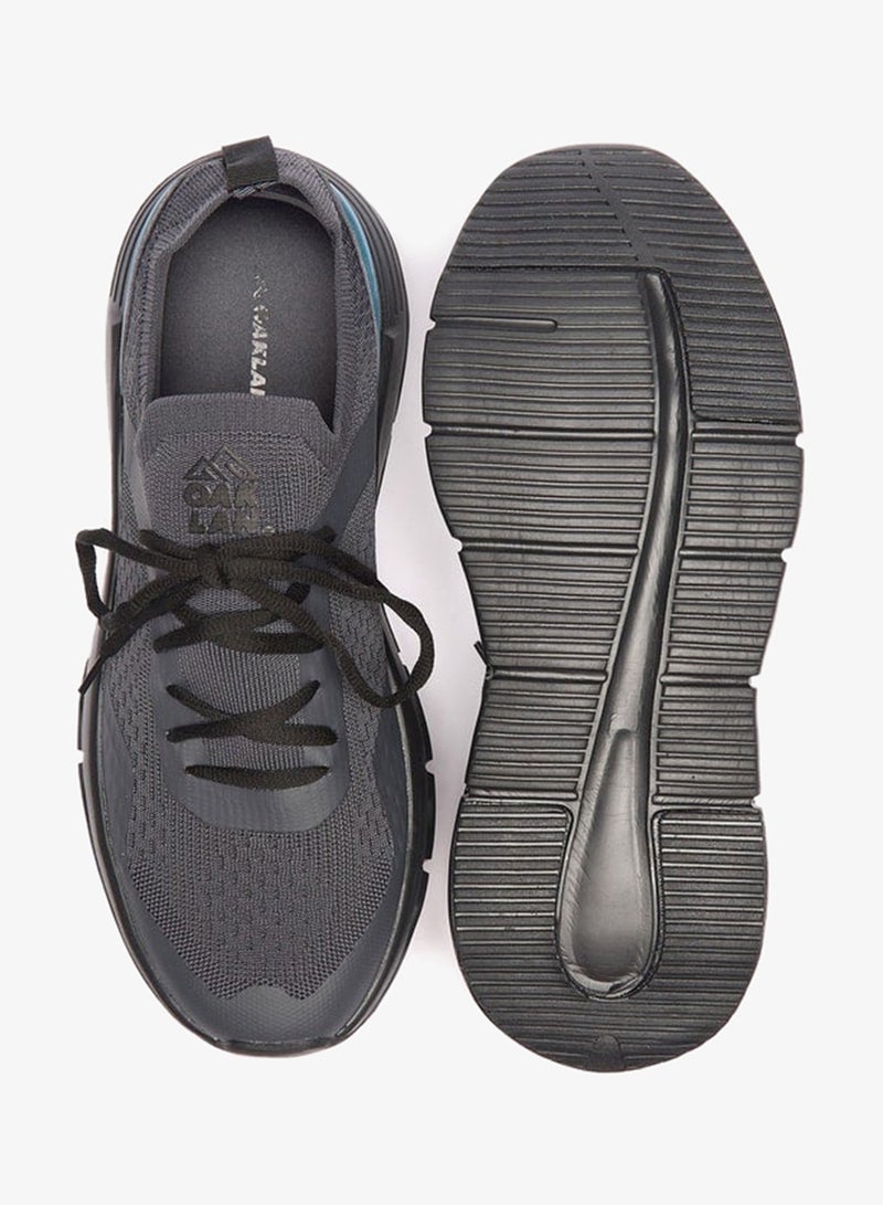 Oaklan by Shoexpress Colourblock Sneakers with Lace-Up Closure - Image 4