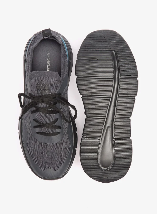 شو اكسبرس Colourblock Sneakers with Lace-Up Closure