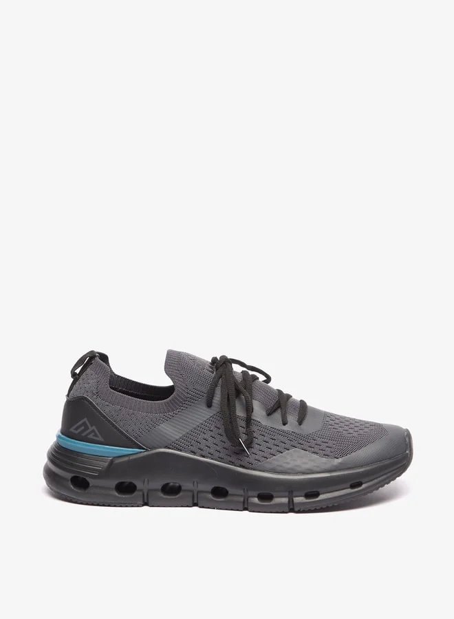 شو اكسبرس Colourblock Sneakers with Lace-Up Closure