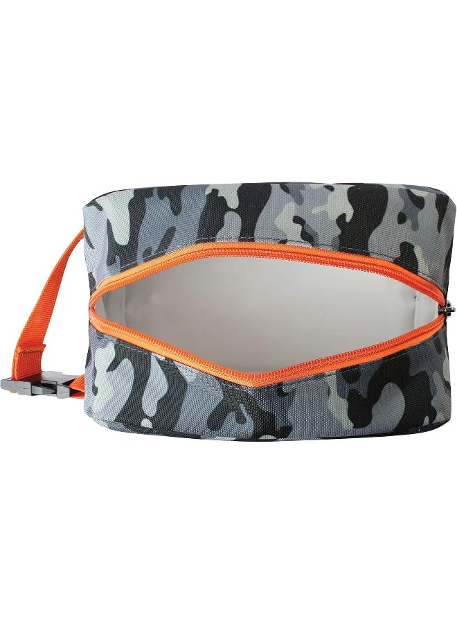 PackIt Freezable Snack Box, Charcoal Camo - Image 5