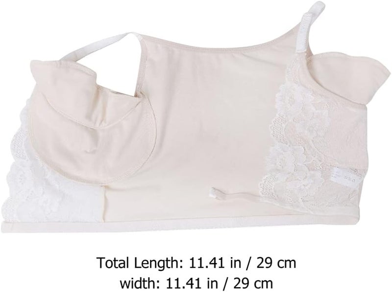 comfrt Sweat Guard Underwear Vest Breathable Washable Underarm Sweat Pad Armpit Sweat Shield for Women Girls Ladies Dress Size M - Image 3