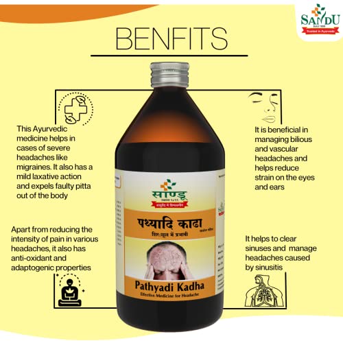 SANDU Pathyadi Kadha (450 Ml) - Image 4