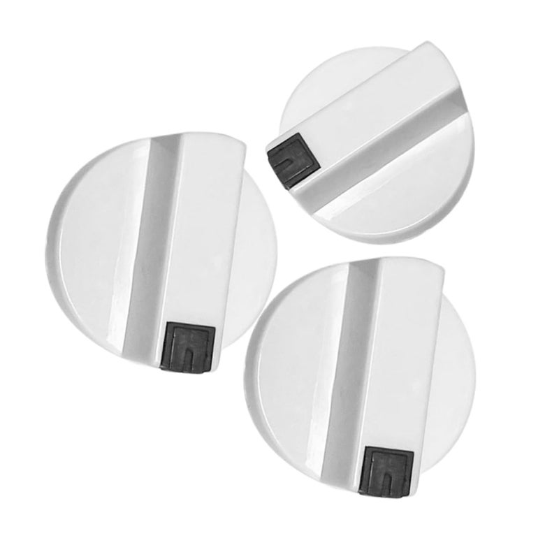 3Pcs Universal Gas Stove Control Valve Knobs Easy To Install Replacement Parts - Image 2