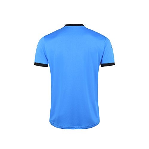 KELME Pro Soccer Referee Jersey Uniform Short Sleeve - Includes Ref Shirt and Shorts (Medium, Blue) - Image 3