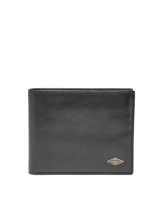 FOSSIL محفظة رجال جلدية سوداء من فوسيل رايان (ML3729001) - Image 1