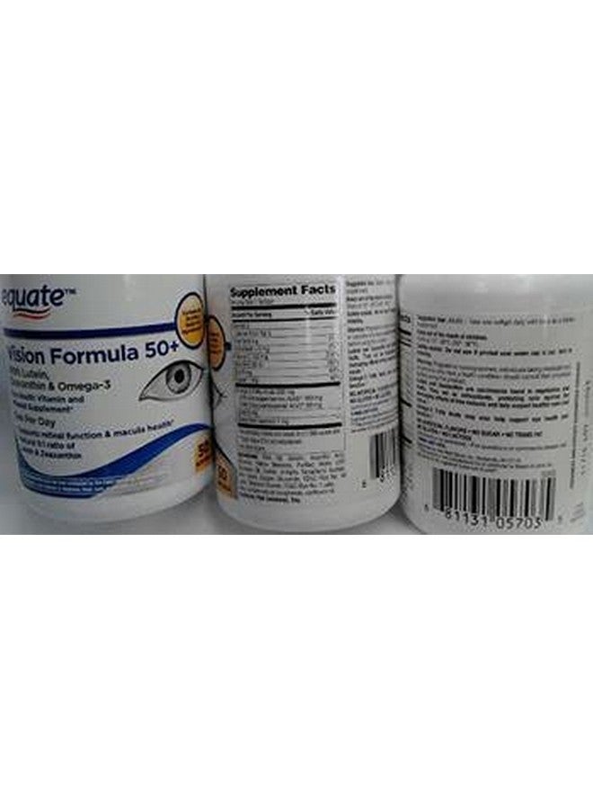 Vision Formula 50+ Lutein Zeaxanthin & Omega3 300 Softgels