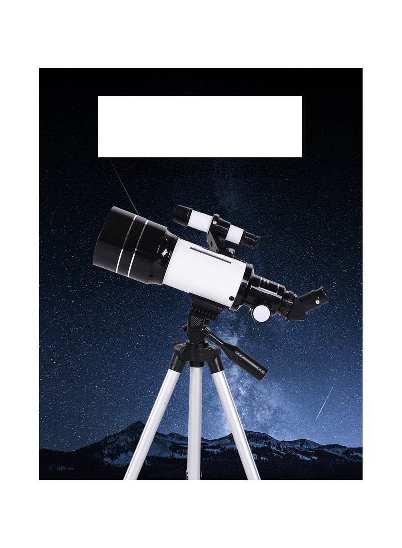 Eyebre 150X Magnification Single Tube Astronomical Telescope Glasses (High stand+Bard Film)  - Image 1