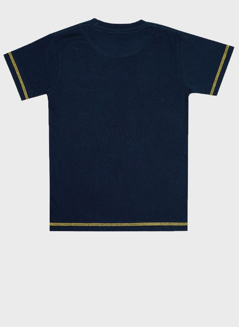 BOLD&KO Kids Logo Print T-Shirt - Image 2