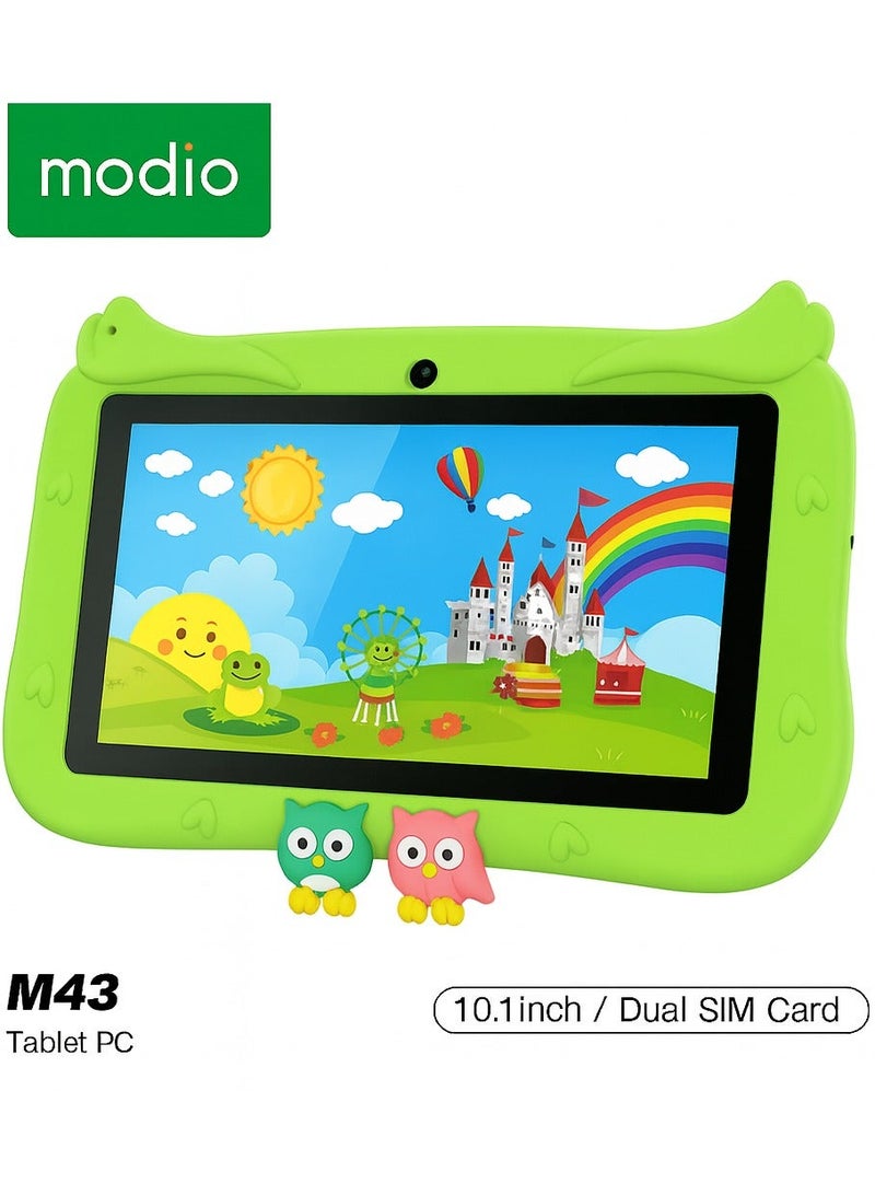 MODIO TAB Modio M43 Kids Tablet  10.1  HD IPS Display | 8GB RAM + 512GB ROM | Dual SIM | 5MP Front + 8MP Rear Cameras  8,000mAh Battery Android OS  Owl Shockproof Case  Free Gifts Included  Colour  Pink - Image 2