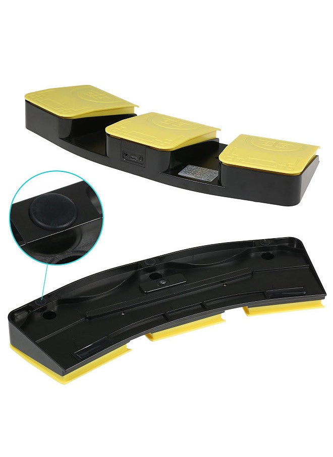 FS20G Triple Foot Switch Multifunctional Customized Foot Pedal USB+2.4G Dual-mode Connection Mechanical Switch Wide Application