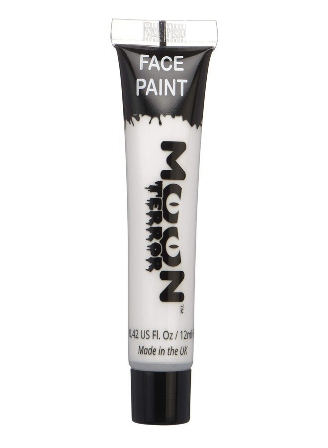 Moon Terror Halloween Face Paint Body Paint by Moon Terror - Wicked White - SFX Make up, Special Effects Make up - 0.40fl oz - Image 1