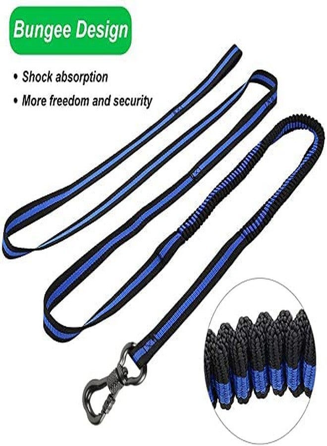 XiaZ 100FT Dog Trolley Runner Cable for 2 Dogs, Tie Out Cable for Small, Medium, Large Dogs up to 200lbs，Pet Lead for Yard, Camping, Outdoor, with 8 Ft Nylon Bungee Runner - Image 5