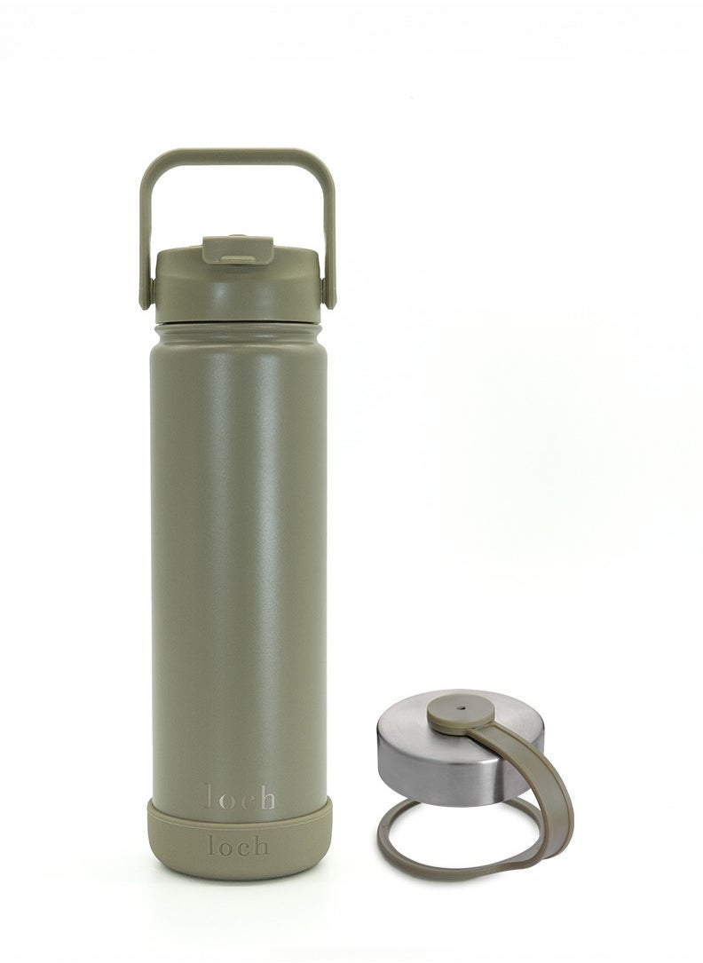LOCH 650 ml Sage Green Monochrome Bottle - Image 2