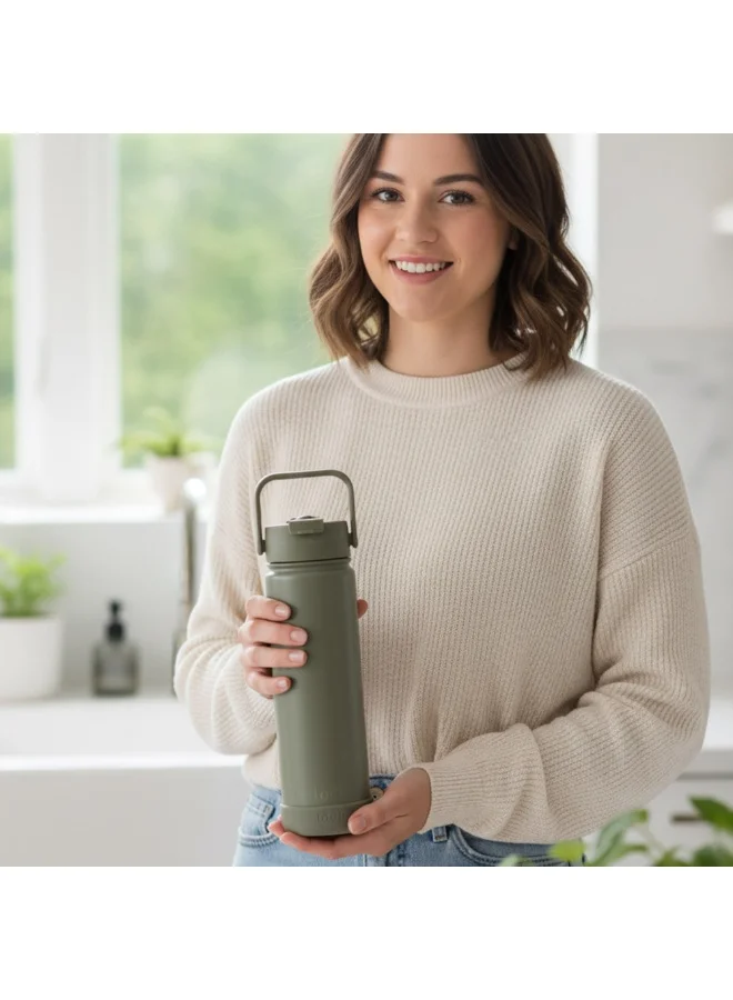 Loch Sage Green 650 ml Sage Green Monochrome Bottle  | Best Price UAE