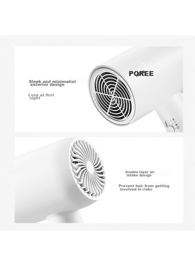 FLYCO Feike Borui Hair Dryer, High-power For Home Use, Constant Temperature Hair Protection, Compact And Portable, Three-speed Cold And Hot Air, Electric Hair Dryer, Jianbai Ph1621 - Image 4