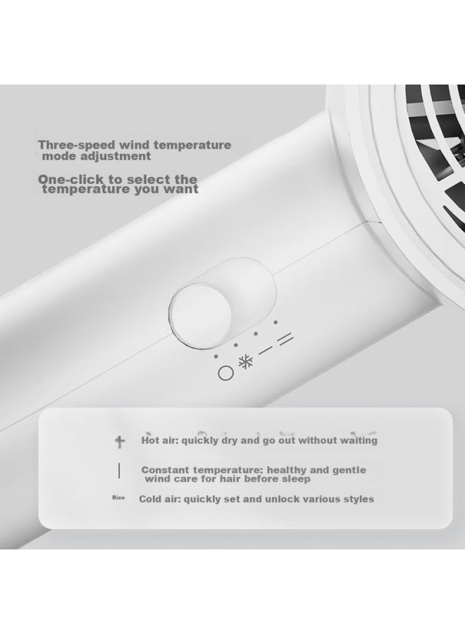 FLYCO Feike Borui Hair Dryer, High-power For Home Use, Constant Temperature Hair Protection, Compact And Portable, Three-speed Cold And Hot Air, Electric Hair Dryer, Jianbai Ph1621 - Image 2