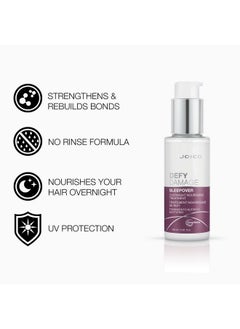 Defy Damage Sleepover Overnight Nourishing Treatment | Instantly Softens & Smooths | Strengthen Bonds | Reduce Breakage & Split Ends | No Rinse Formula | With Arginine & Keratin | 3.38 Oz - pzsku/Z9AB56C0364E347F83925Z/45/_/1721558239/145ebe52-b511-4821-9b94-7cbc3d7b7b11