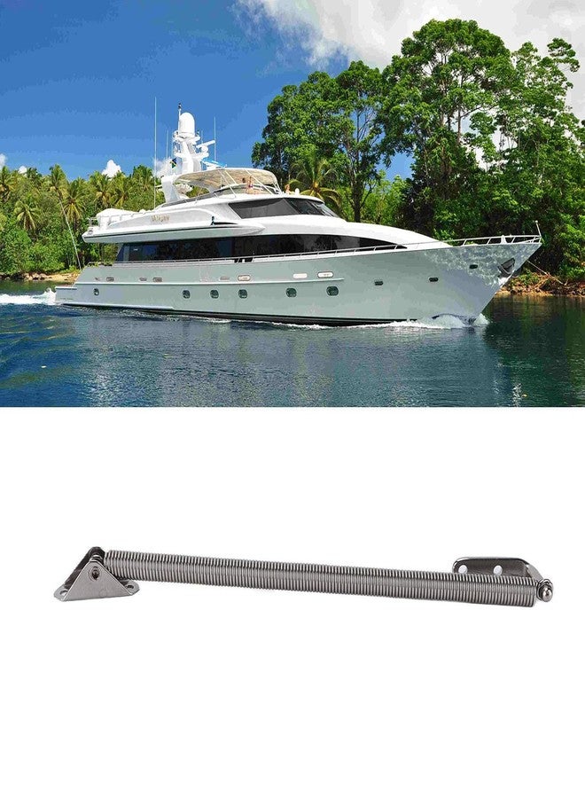 EVGATSAUTO Hatch Spring, 8‑1/4in Hatch Spring Adjuster Stainless Steel Cabin Door Support Hardware Replacement for Marine Yachts Ships - Image 3